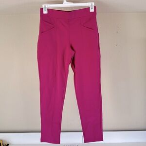 w16 tech pink curvy pants for women's size Large L